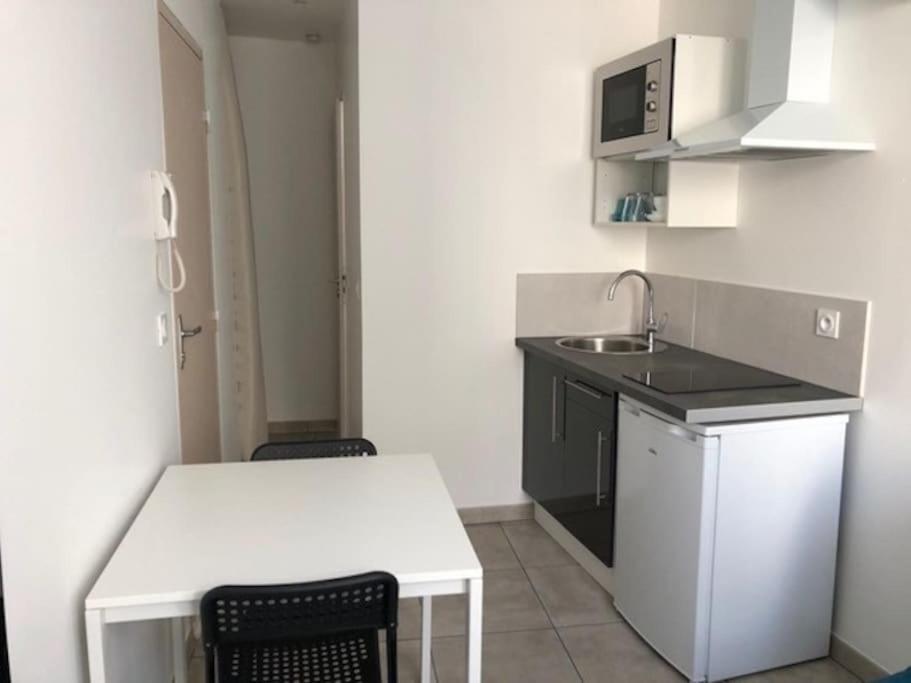 Ferienwohnung Studio 442 Clim + Parking A 10 Min Des Plages Perpignan Exterior foto